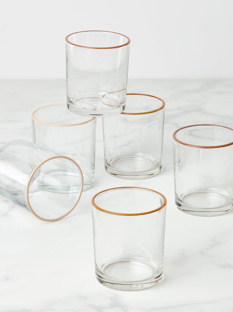 24 Seven Sunbaked Medium Tumbler - Set Of 6